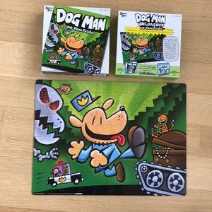 Dog Man Unleashed 100-Piece Puzzle